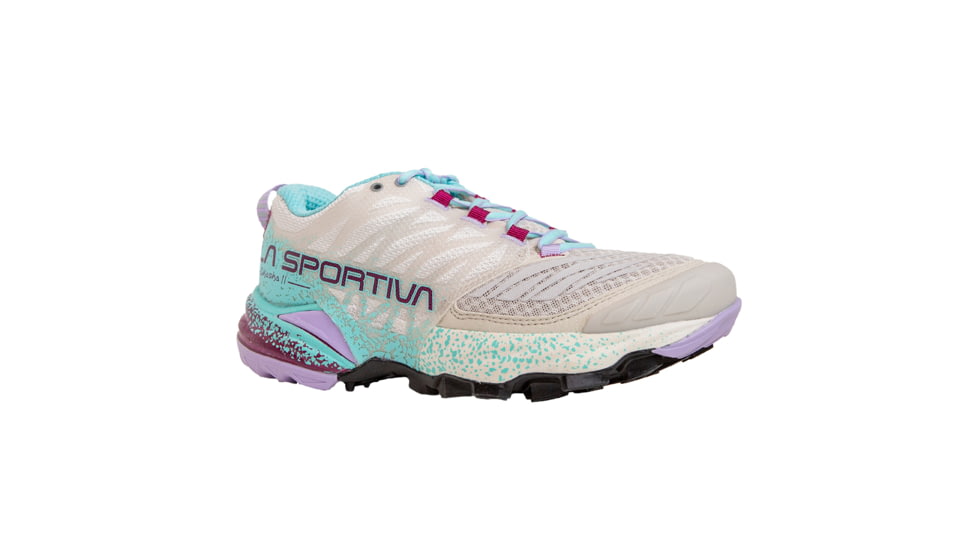 La Sportiva Akasha II Road Running Shoes - Womens, Shadow/Red Plum, 40, 56B-918502-40
