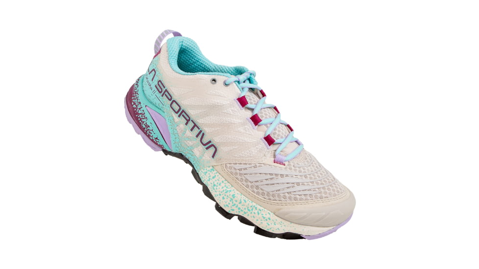 La Sportiva Akasha II Road Running Shoes - Womens, Shadow/Red Plum, 40, 56B-918502-40