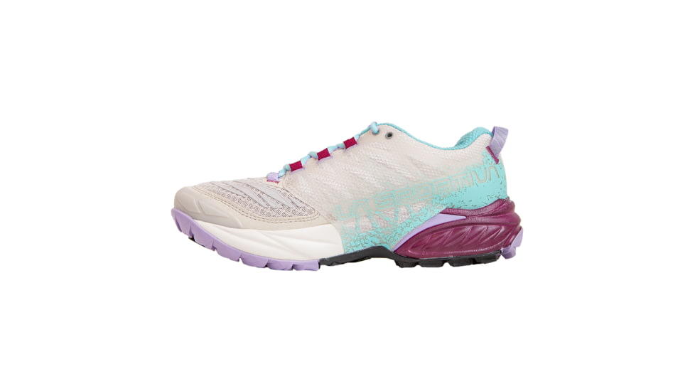 La Sportiva Akasha II Road Running Shoes - Womens, Shadow/Red Plum, 40, 56B-918502-40