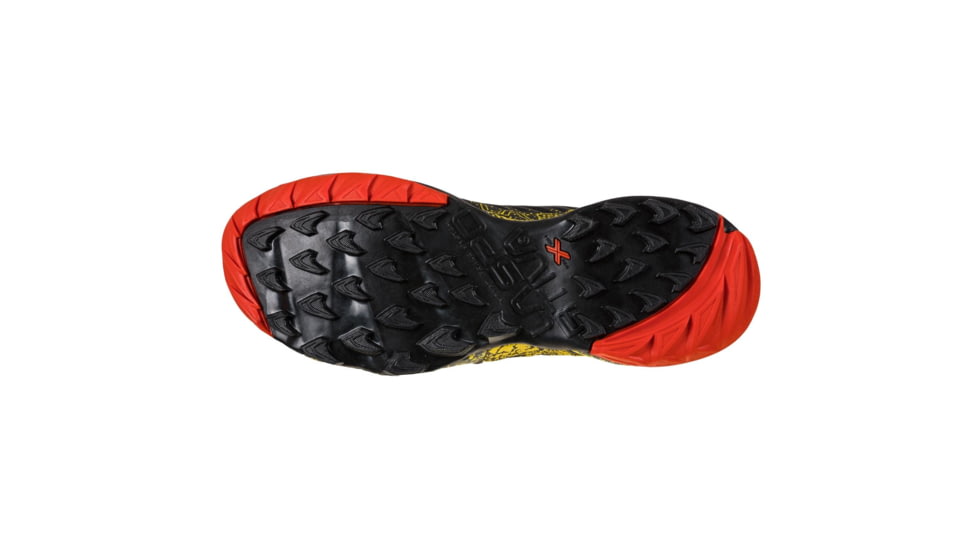 La Sportiva Akasha II Running Shoes - Mens, Black/Yellow, 46, 56A-999100-46