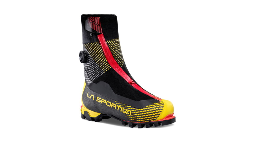 La Sportiva G-Summit Mountaineering Boots - Mens, Black/Yellow, 39, 31M-999100-39