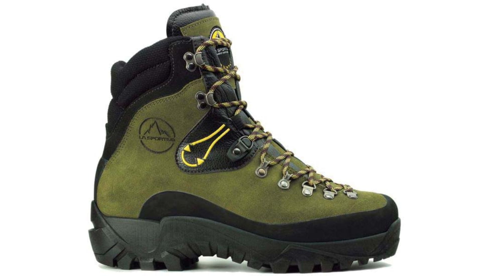 La Sportiva Karakorum Mountaineering Shoes - Men's, Green, 43.5, 856-GREEN-43.5