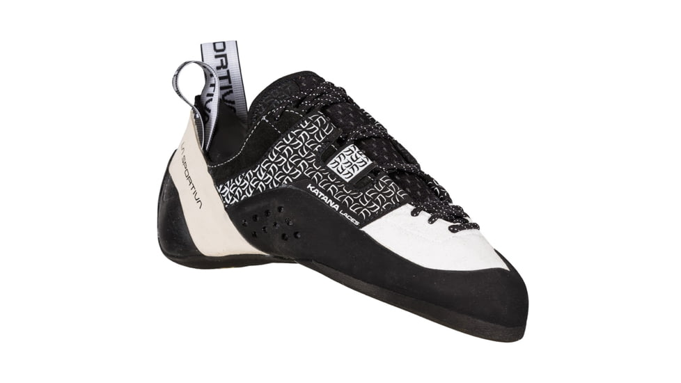 La Sportiva Katana Lace Climbing Shoes - Womens, White/Black, 42, ZFCS030-W00K00-42