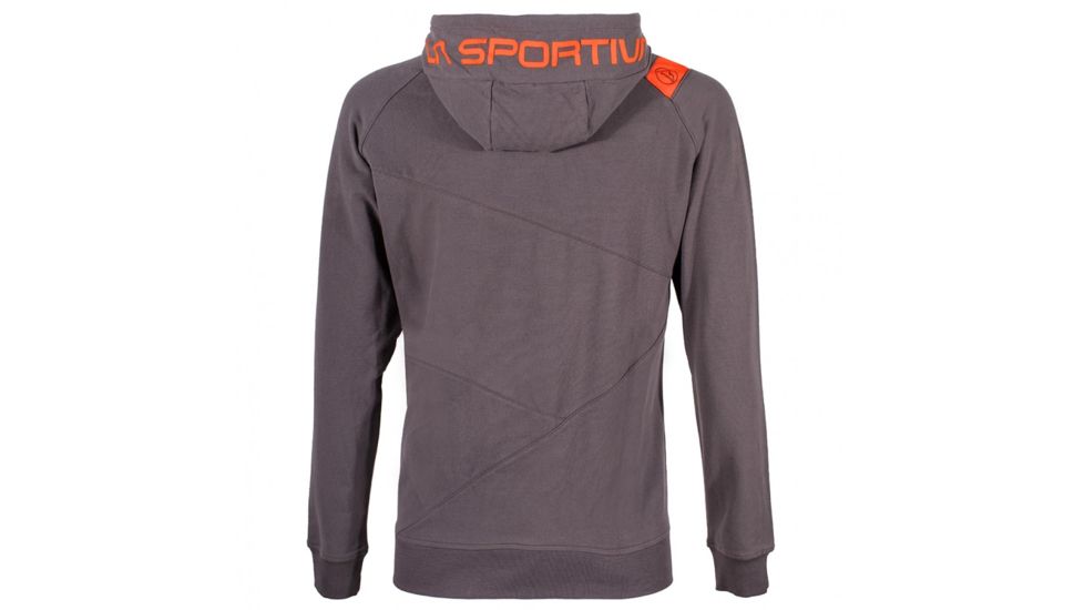 La Sportiva Magic Wood Hoody - Men's, Carbon/Tangerine, Small H51-900202-S