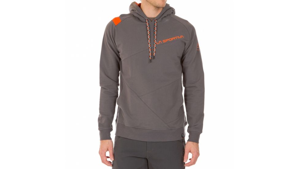 La Sportiva Magic Wood Hoody - Men's, Carbon/Tangerine, Small H51-900202-S