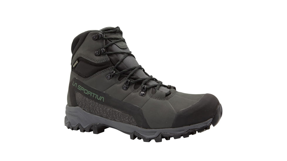 La Sportiva Nucleo High II GTX Hiking Shoes - Mens, Carbon/Forest, 43.5, 44J-900711-43.5
