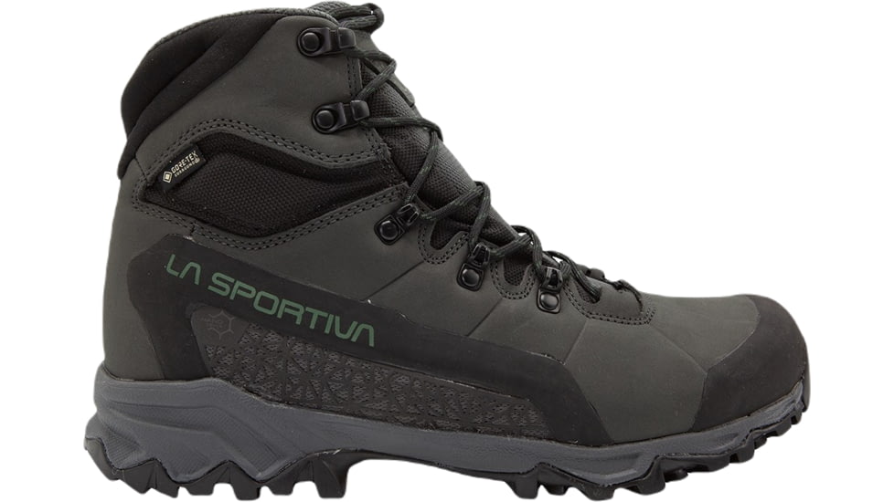 La Sportiva Nucleo High II GTX Hiking Shoes - Mens, Carbon/Forest, 43.5, 44J-900711-43.5