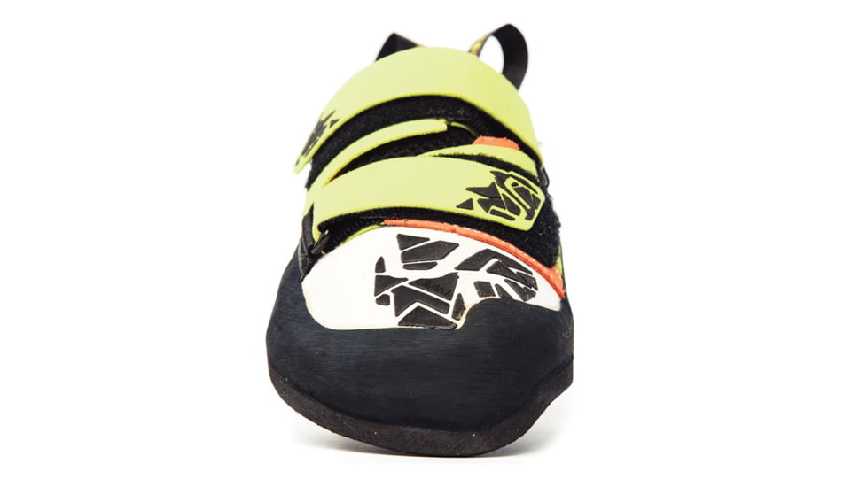 La Sportiva Otaki Climbing Shoes - Women's, Sulphur/Coral, 42, ZFCS004-E02R01-42