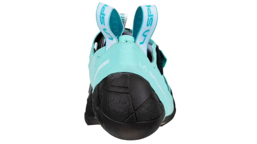 La Sportiva Skwama Vegan Shoes - Womens, Carbon/Turquoise, 34.5, ZFCS033-G00B16-34.5