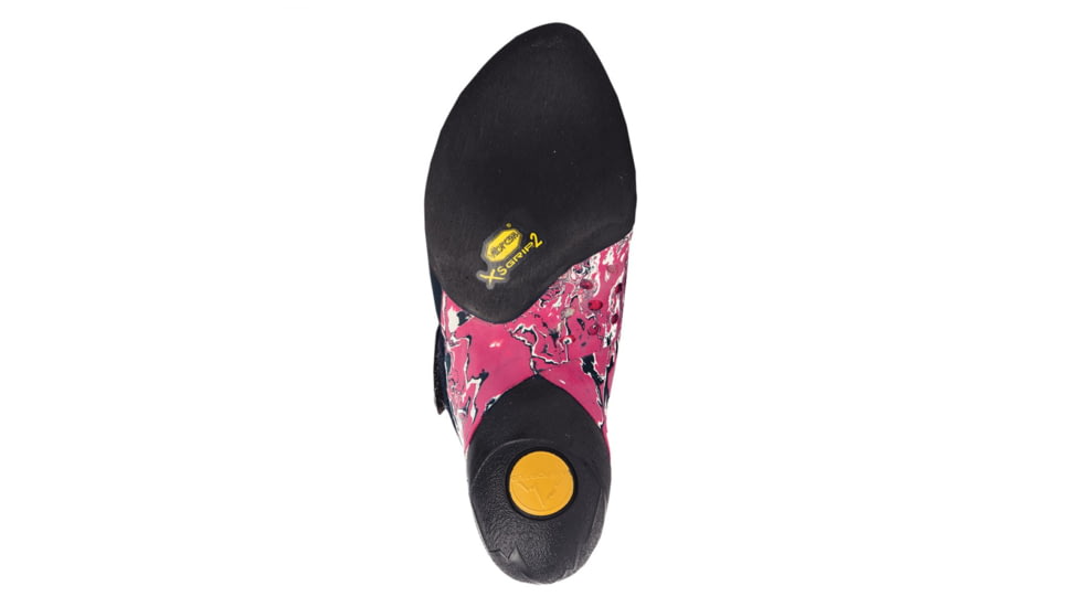 La Sportiva Solution Climbing Shoe  - Women's, White/Pink, 34.5 10J-WP-34.5