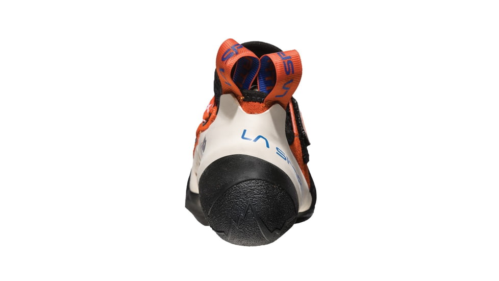 La Sportiva Solution Climbing Shoes - Womens, White/Lily Orange, 36, ZFCS014-W00O03-36