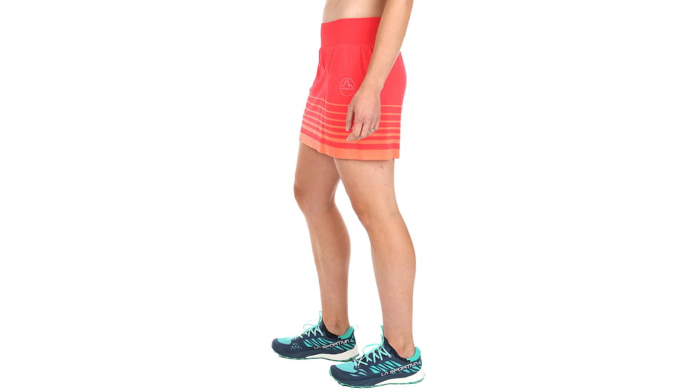 La Sportiva Xplosive Skirt - Womens, Hibiscus Flamingo, Extra Small, K89-402403-XS