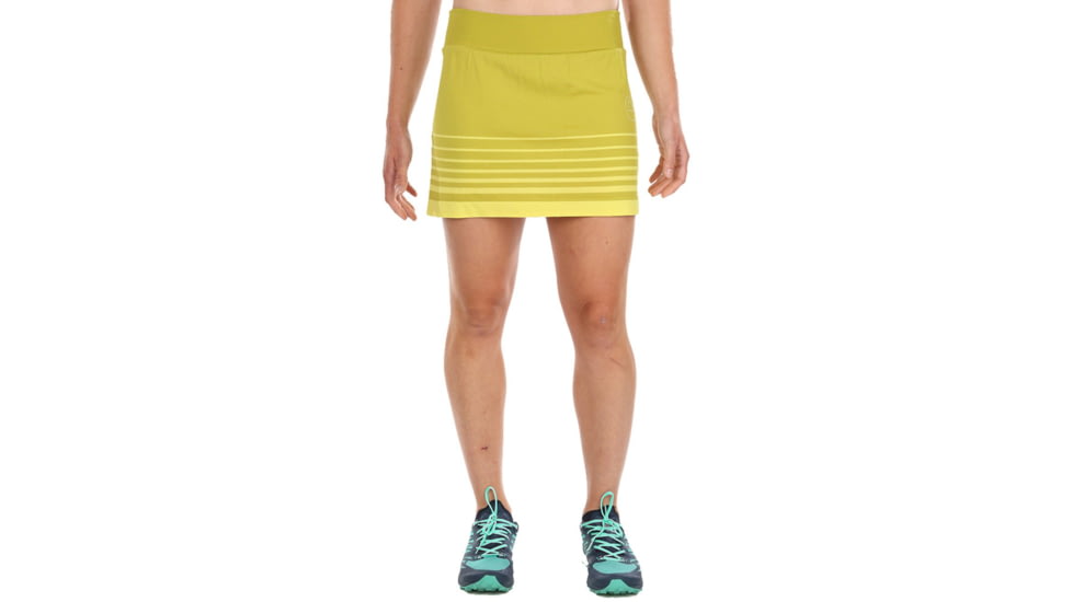 La Sportiva Xplosive Skirt - Womens, Kiwi Celery, Small, K89-713715-S