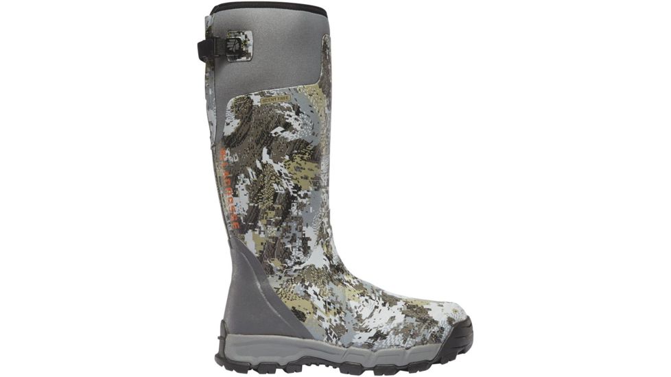 LaCrosse Alpha Burly Pro Insulated 800g Boot, Optifade Elevated II, 10, 376035-10