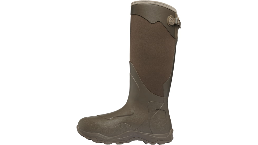 LaCrosse Footwear Alpha Agility 17in Brown Size 12, 302446-12