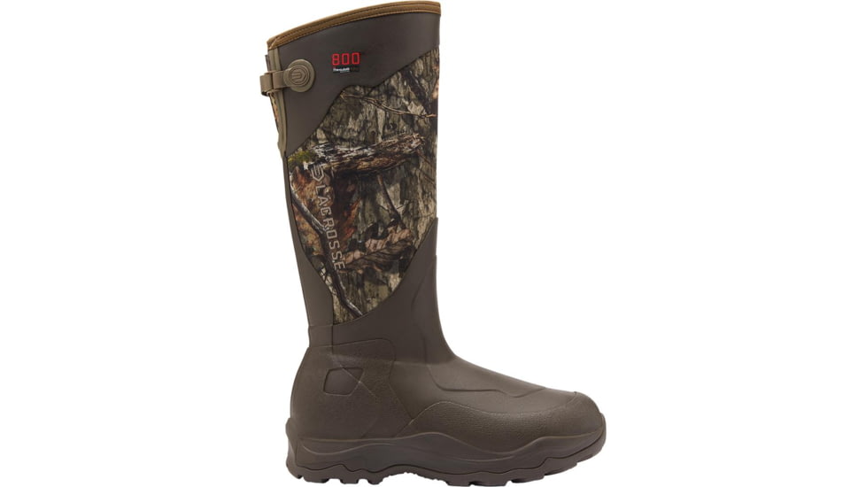 Lacrosse Footwear Inc. LaCrosse Alpha Agility 17 800G Mens Hunting Boot Mossy Oak Country DNA 11 Med, 30247911