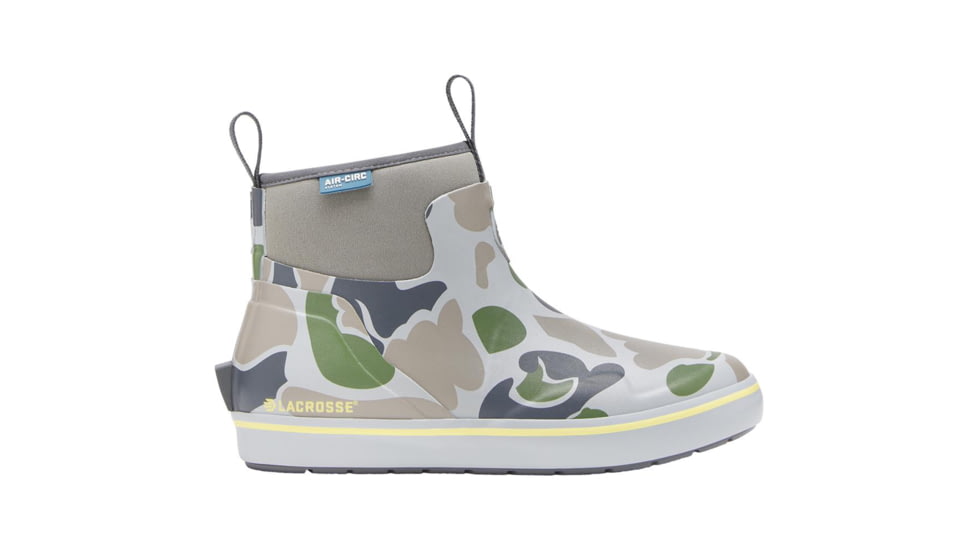 Lacrosse Footwear Inc. LaCrosse Alpha Deck Boot 6 Seagrass Duck Camo Womens Size 10M, 63244310M