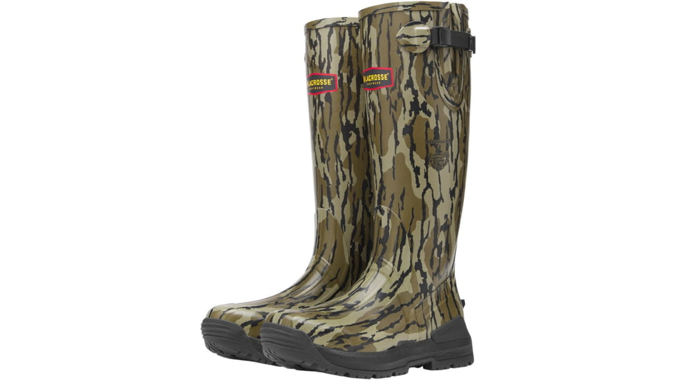Lacrosse Footwear Inc. LaCrosse Burly Aero Mens Hunting Boots 17 Mossy Oak Original Bottomland Size 12, 34431212