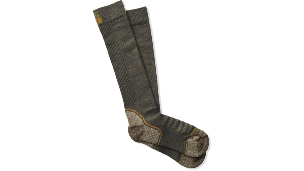 LaCrosse Footwear Men's Copper Merino Socks 1002844, Green, Medium, 913327-M