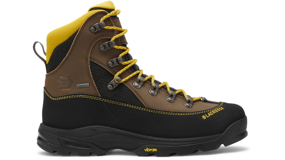 LaCrosse Footwear Ursa MS 7in GTX Boots - Mens, Brown/Gold, 15 US, Medium, 533611-15M