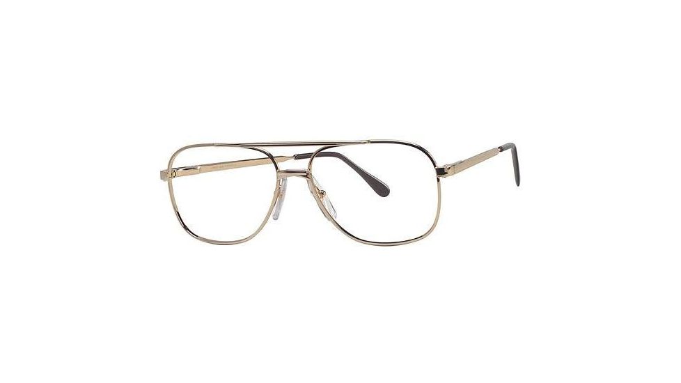 LAmy Westport Single Vision Prescription Eyeglasses - Frame Gold, Size 53/15mm LYWST0MC021555