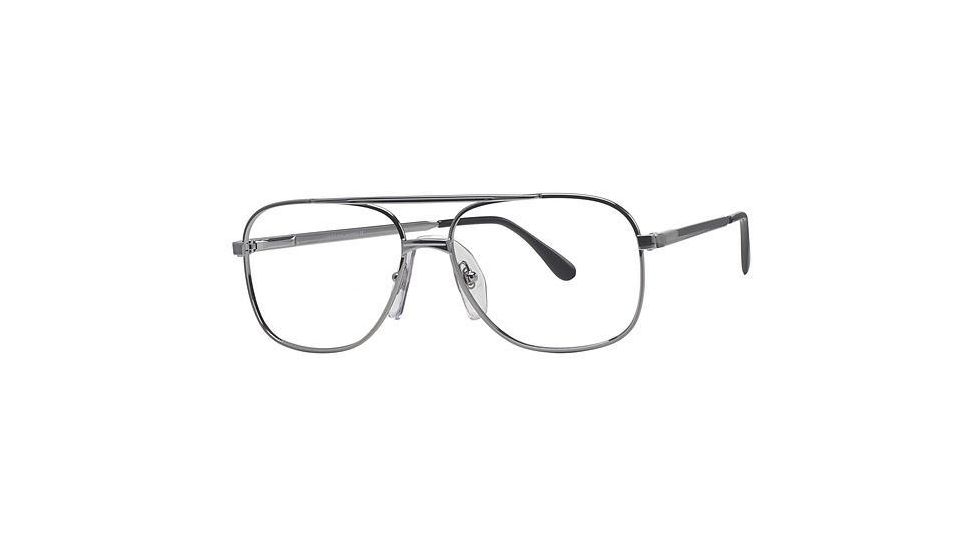 LAmy Westport Single Vision Prescription Eyeglasses - Frame Gunmetal, Size 57/15mm LYWST0F264597