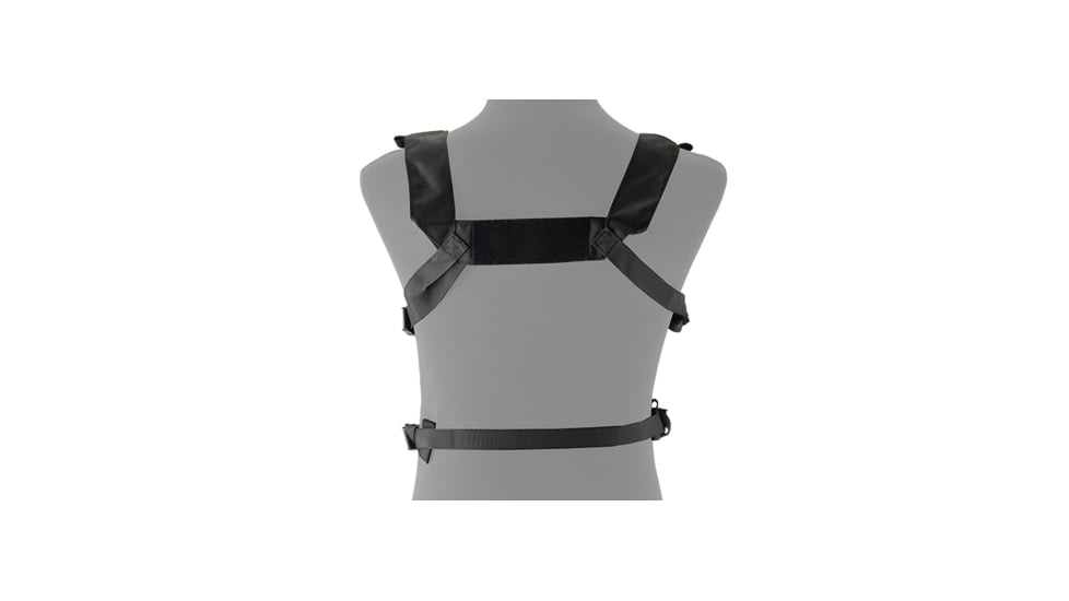 Lancer Tactical Adaptive Multi-Purpose Slim Chest Rig, Black, CA-319B