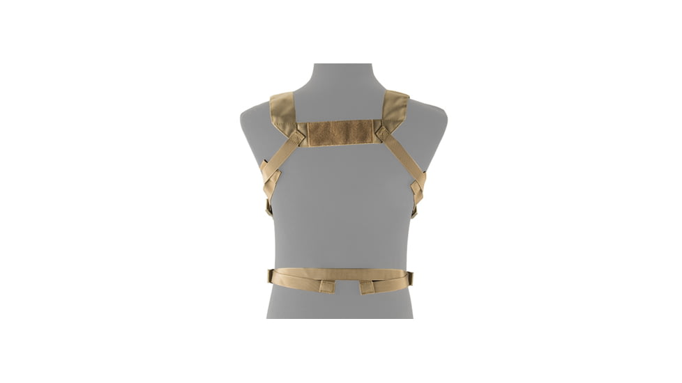 Lancer Tactical Adaptive Multi-Purpose Slim Chest Rig, Tan, CA-319T