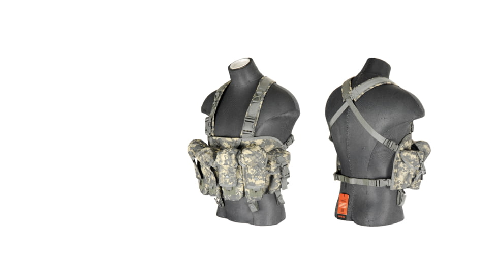 Lancer Tactical Nylon AK Chest Rig, ACU, CA-308AN