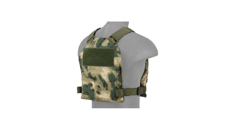 Lancer Tactical Standard Issue 1000D Nylon Tactical Vest, Foliage Green, CA-1512FN