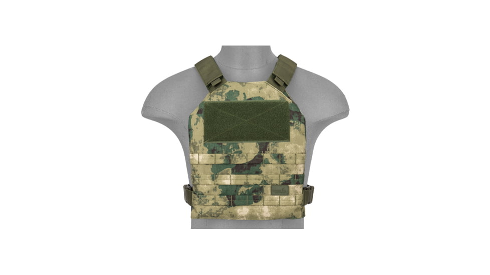Lancer Tactical Standard Issue 1000D Nylon Tactical Vest, Foliage Green, CA-1512FN