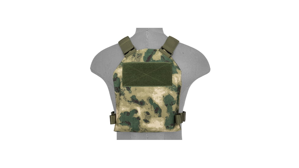 Lancer Tactical Standard Issue 1000D Nylon Tactical Vest, Foliage Green, CA-1512FN