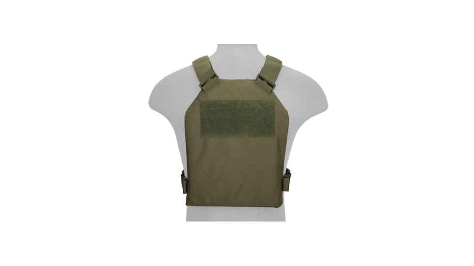 Lancer Tactical Standard Issue 1000D Nylon Tactical Vest, Olive Drab, CA-1512GN