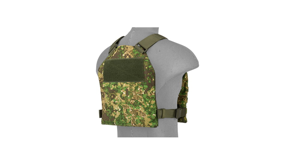 Lancer Tactical Standard Issue 1000D Nylon Tactical Vest, Pencott Green, CA-1512PN