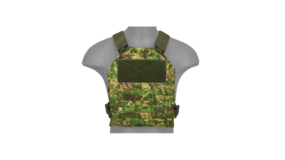 Lancer Tactical Standard Issue 1000D Nylon Tactical Vest, Pencott Green, CA-1512PN