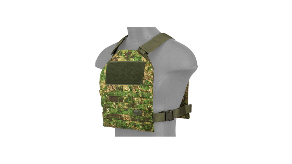 Lancer Tactical Standard Issue 1000D Nylon Tactical Vest, Pencott Green, CA-1512PN