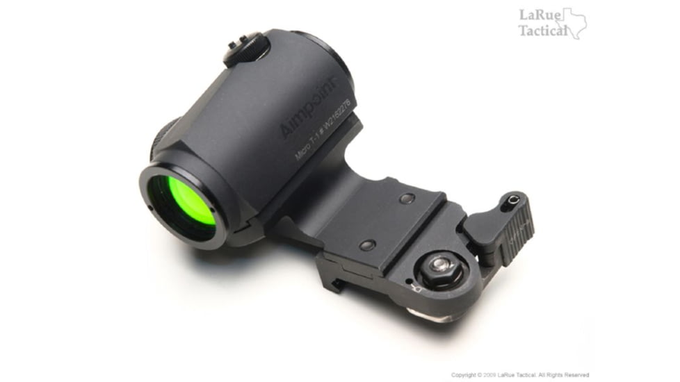 LaRue Tactical Angled CQB Mount for Micro T-2, Black, LT724
