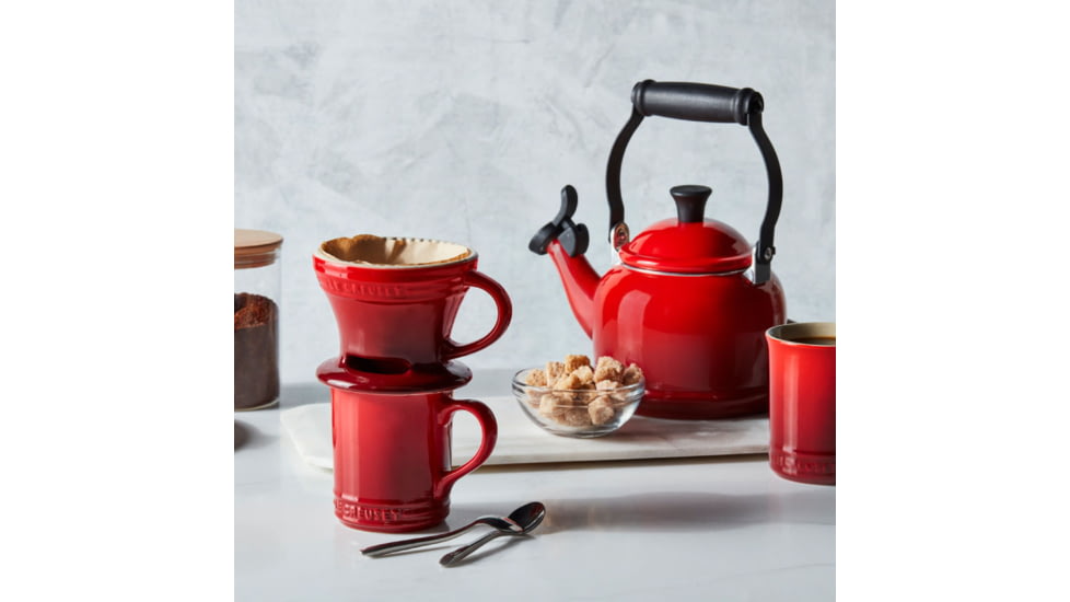 Le Creuset Pour Over Coffee Maker, Cerise, 71223130060005