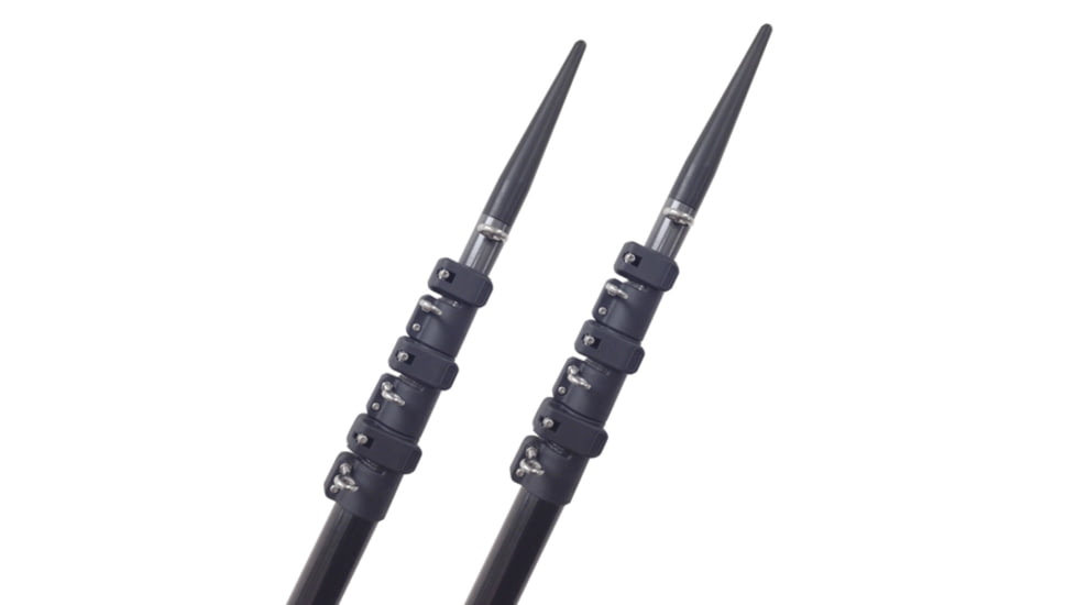 Lees Tackle 22 Telescoping Carbon Fiber Outrigger Poles f/Rupp Marine Mounts, CT3922-9004