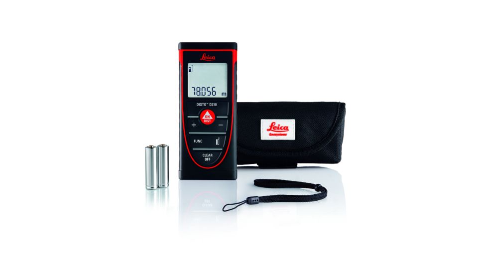 Leica Disto Lino L2 and D210 Pro Kit with TRI70, Black/Red 806656