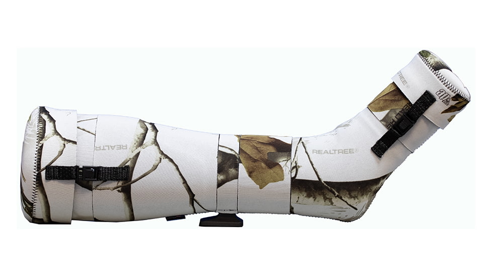 LensCoat Leupold SX-2 Alpine 80 Angled, Realtree Snow, SSLSX280ASN