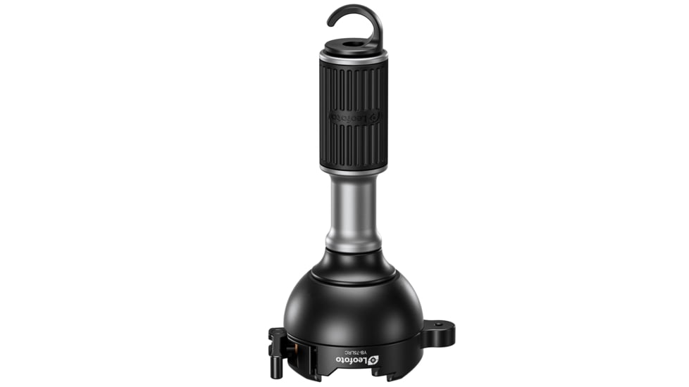 Leofoto LM-364C X Version Tripod w/ 75mm Bowl/Platform w/ YB-75LRC Leveling Head, Black, LM-364CX+YB-75LRC