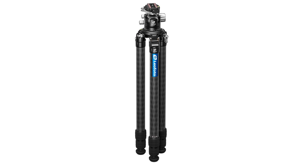Leofoto LM-403C X Tripod with 100mm Bowl+Platform/W LH Ballhead Set, Black, One Size, 6940828314917
