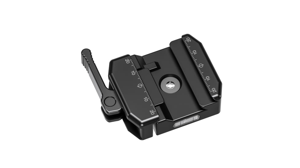 Leofoto LSC-52 Arca &amp; Picatinny Lever-Release Hybrid Clamps, Black, LSC-52