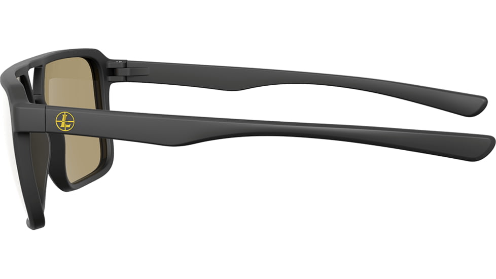 Leupold Bridger Sunglasses, Matte Black Frame, Bronze Mirror Lens, 182675