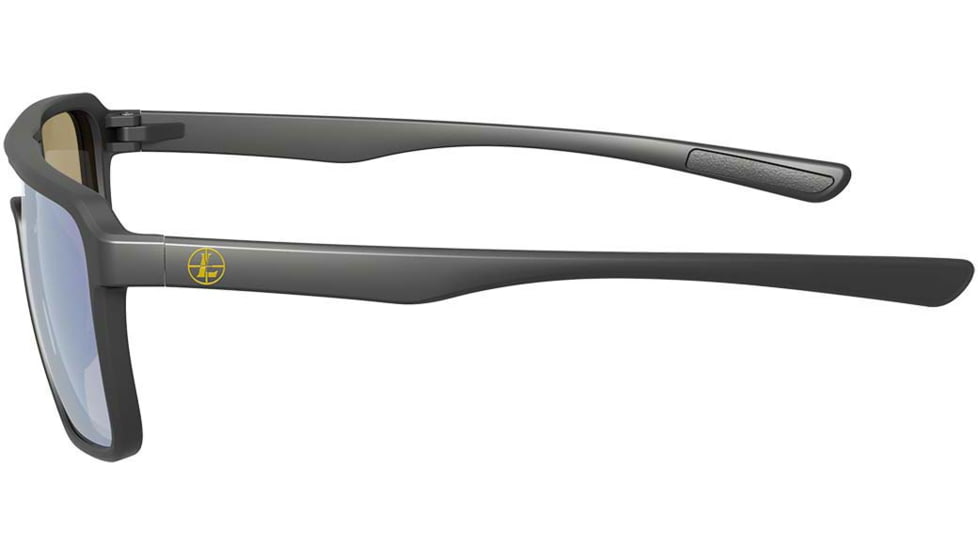 Leupold Bridger Sunglasses, Blue Mirror, Matte Black, 186748
