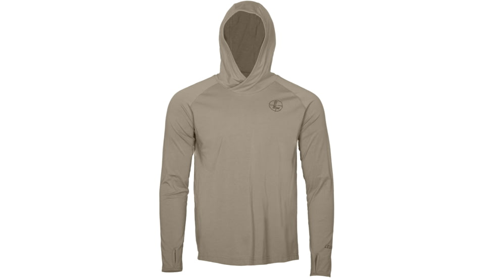 Leupold Lightweight UPF Hoodie - Mens, Sand, 3XL, 181150