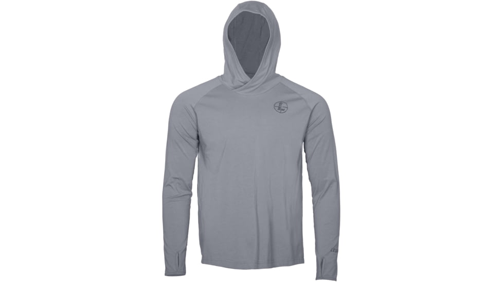 Leupold Lightweight UPF Hoodie - Mens, Slate Gray, 3XL, 181155