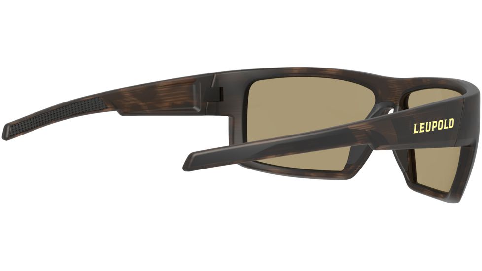 Leupold Switchback Sunglasses, Matte Tortoise Frame, Square Bronze Mirror Lens, Polarized, Regular-Wide, 179091