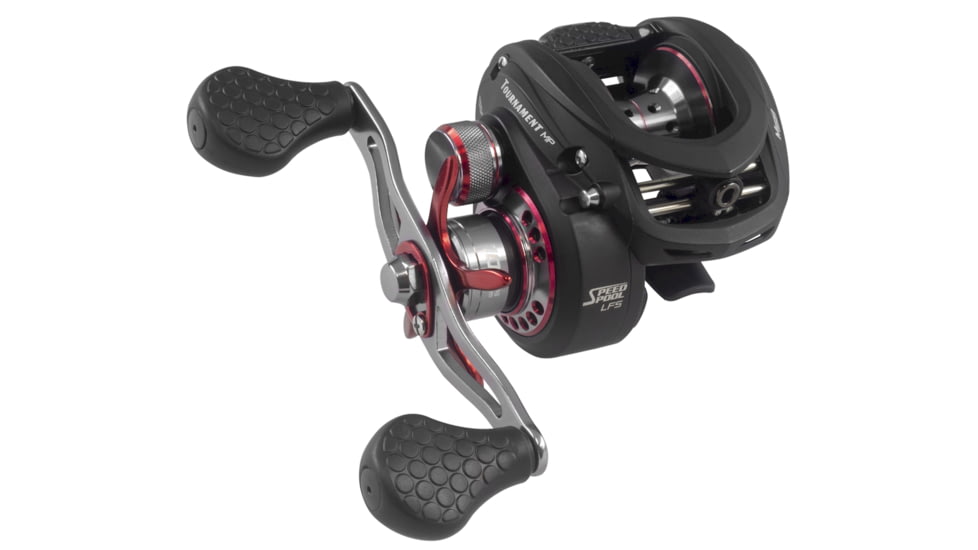 Lew's TP2 Casting Rod, Crankbait Model, 7ft 2in, 1-PC HM45 Graphite Rod w/ Medium  and Moderate, Winn Dri-Tac Split-Grip, SoftTouch Reel Seat, Black/Gray, TP272M-CB2